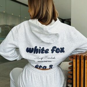 WHITE FOX (diff color than pic) Era 8 Oversized Hoodie Galaxy